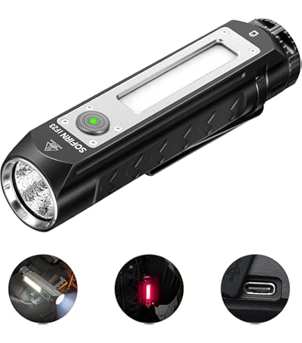 Amazon.co.jp: sofirn Q8 Plus 強力な懐中電灯 最大16000